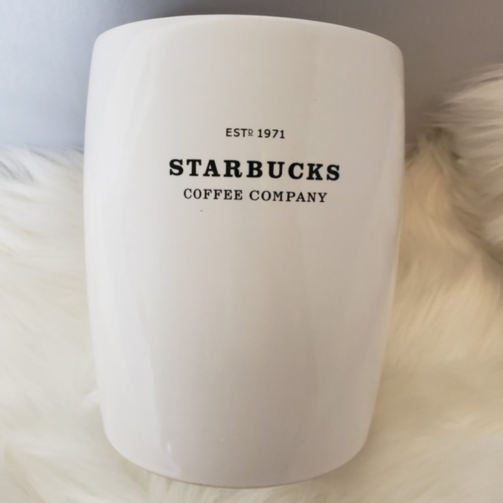 Starbucks 2009 crock, utensil holder